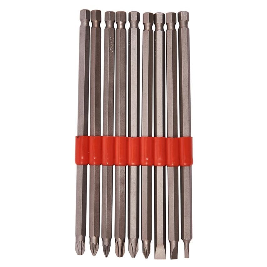 9 Piece 150mm Power Bit Set