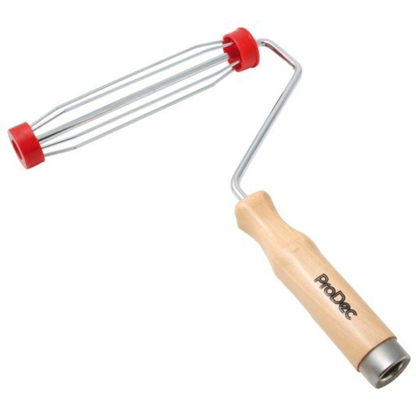 9" X 1.5" Screw Fit Wooden Handle Cage Frame