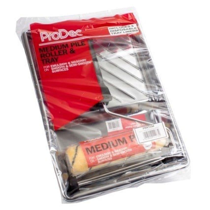 9" X 1.75" Roller Kit C/W 5 Tray Liners