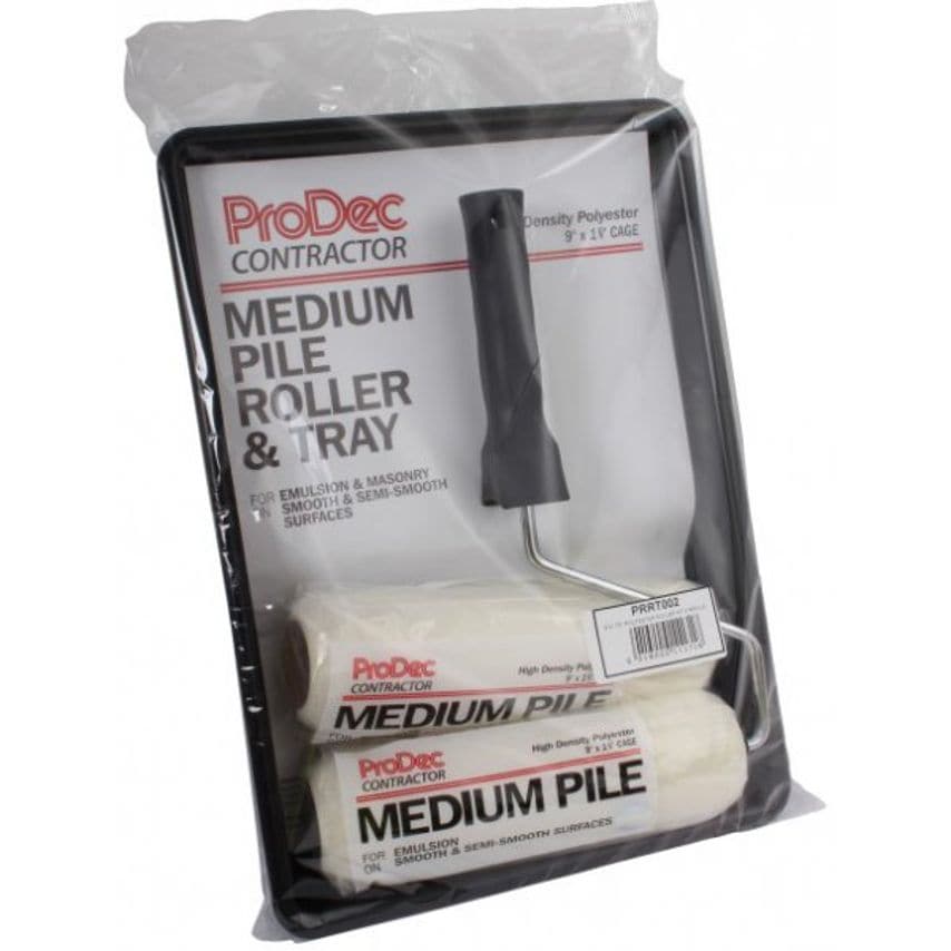 9" X 1.75" Twin Head Medium Pile Polyester Roller Kit