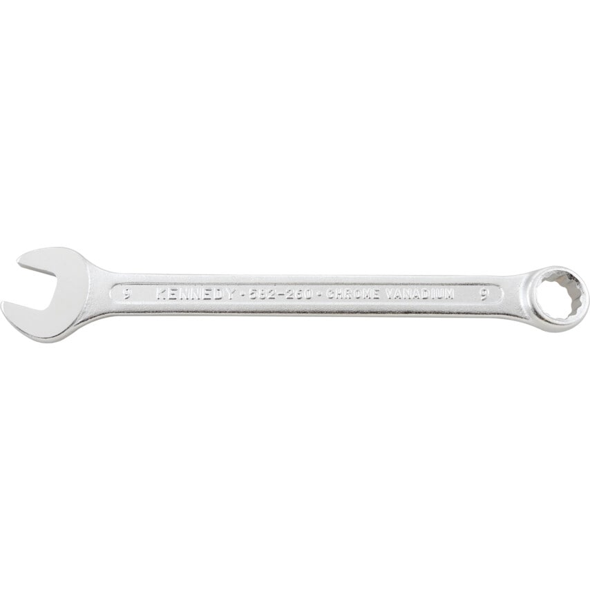 9mm Chrome Vanadium Combination Spanner