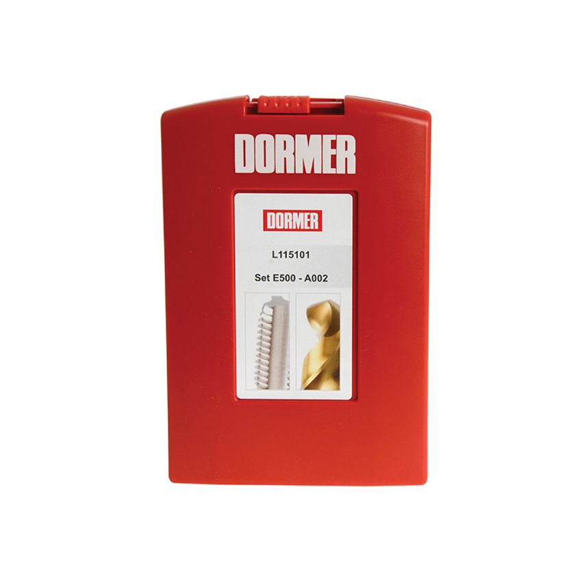 A002 Drills & E500 HSS MC Tap Set DORL115101