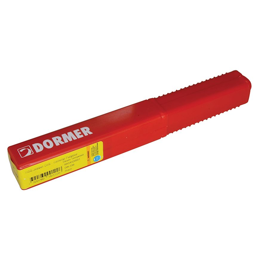 A100 HSS Jobber Drill Bit 17.00mm OL184mm WL125mm DORA1001700