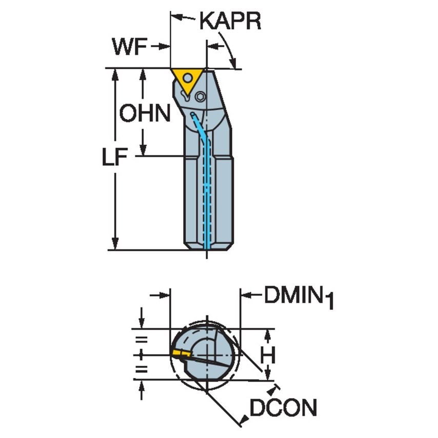 A20S-PTFNL 11 Tool Holder