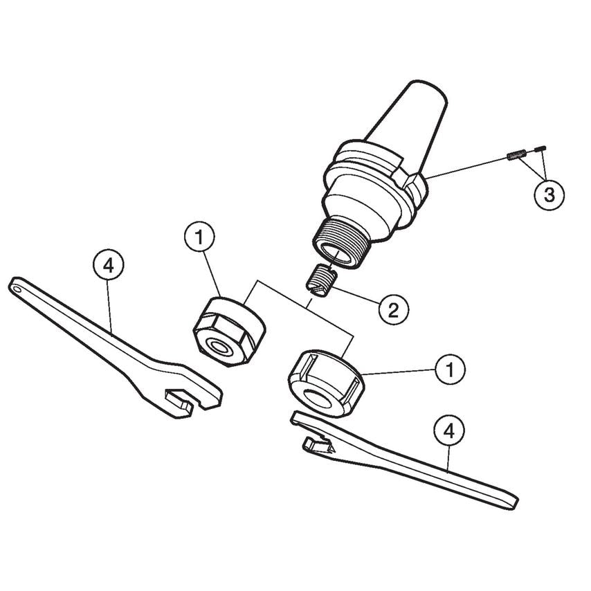 A2B14-50 25 070 Adapter