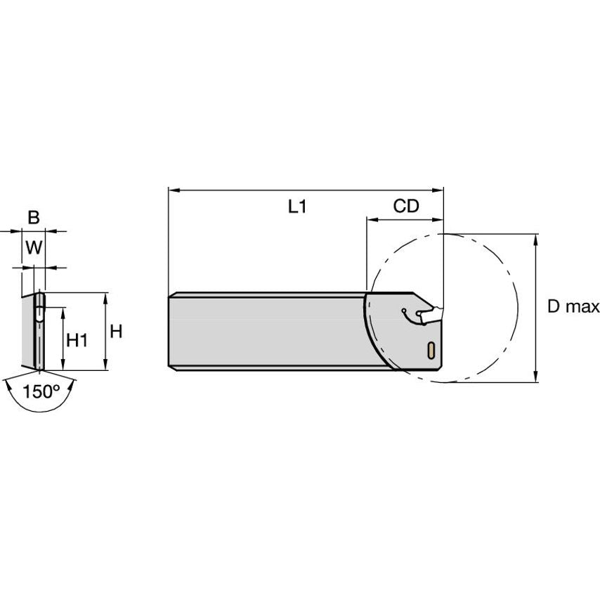 A2BHCL32K0433 A2 Cut-Off Blade