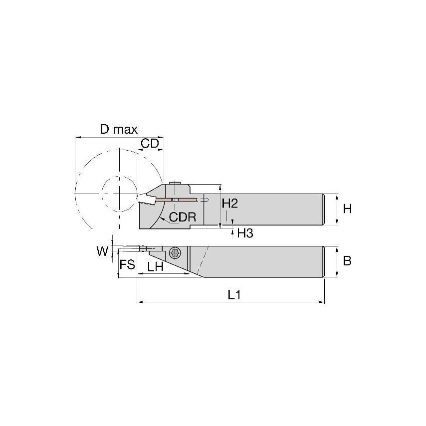 A2SCL1616J0316 A2 Holder W16, 0MM L110, 0MM