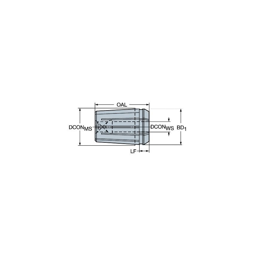 A393.14-25-1/8P Collet