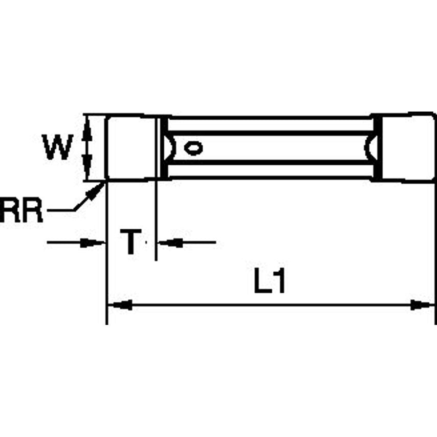 A4G0500M05P08EST A4 Grooving Insert