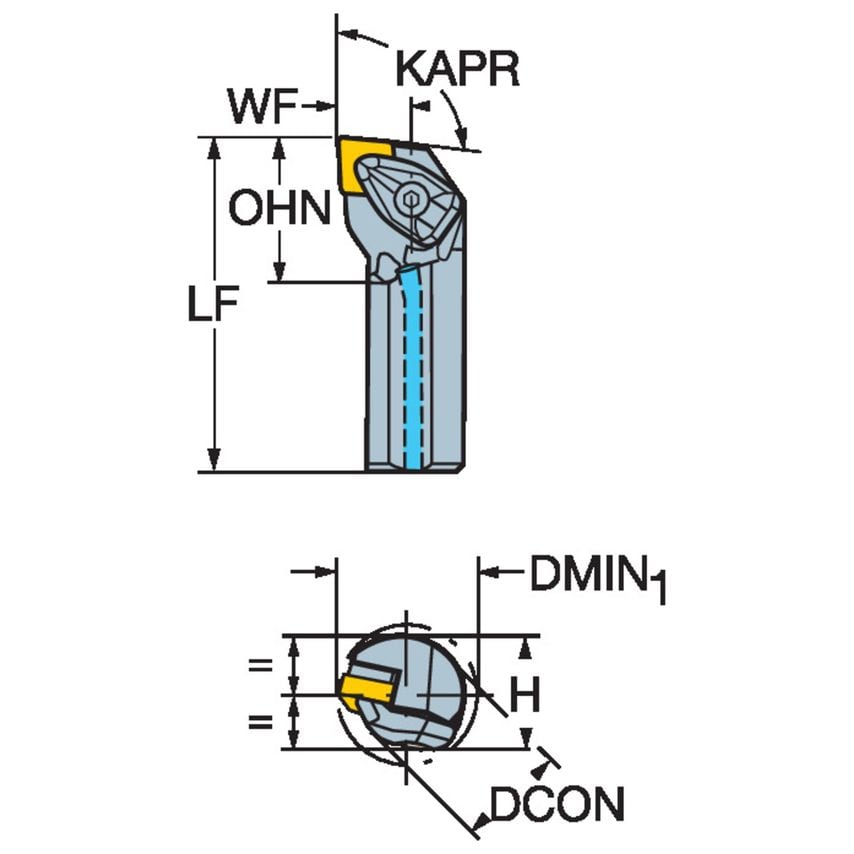 A50U-DCLNR 16 Boring Bar
