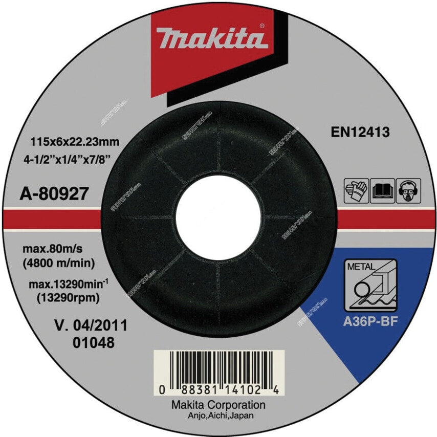 A-80949 180x6.0x22mm A36D/C Disc