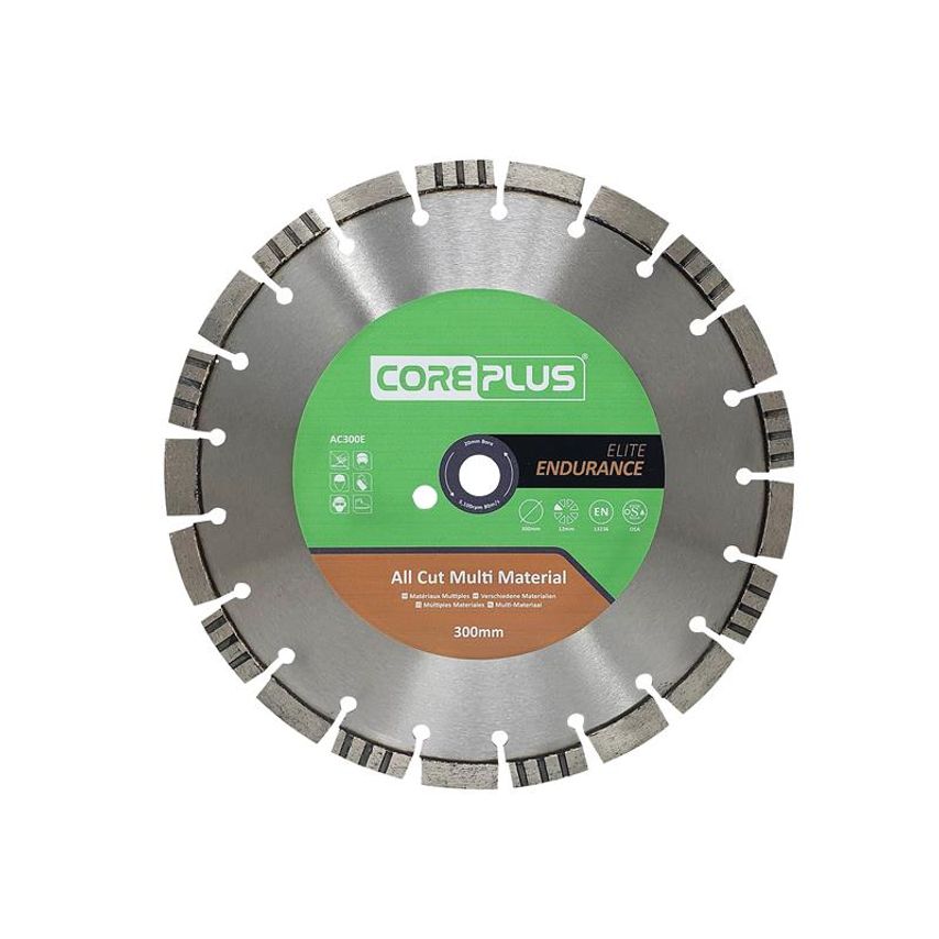 AC300E Elite All Cut Multi-Material Diamond Blade 300mm CORDBAC300E