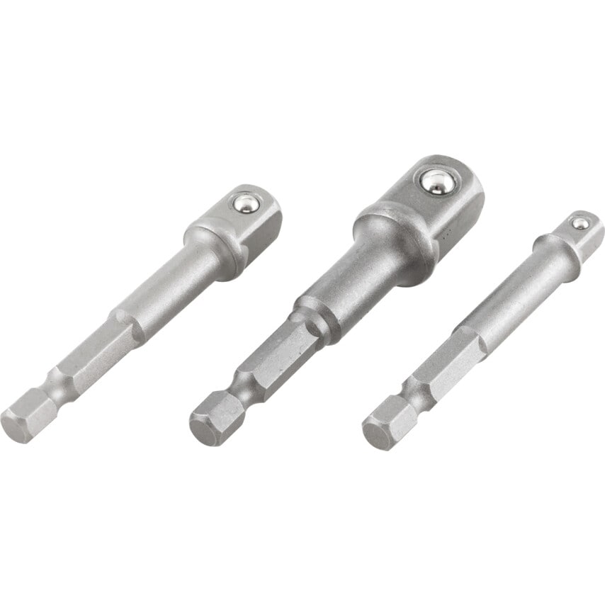 AK4929 3/8" Drive x 1/4" Hex Socket Adapter Set 3 Piece