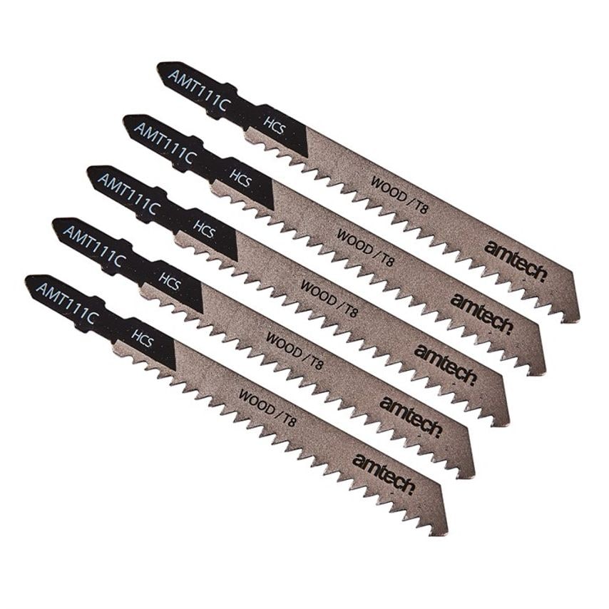 AMT111C Wood Jigsaw Blade Set - Pack of 5