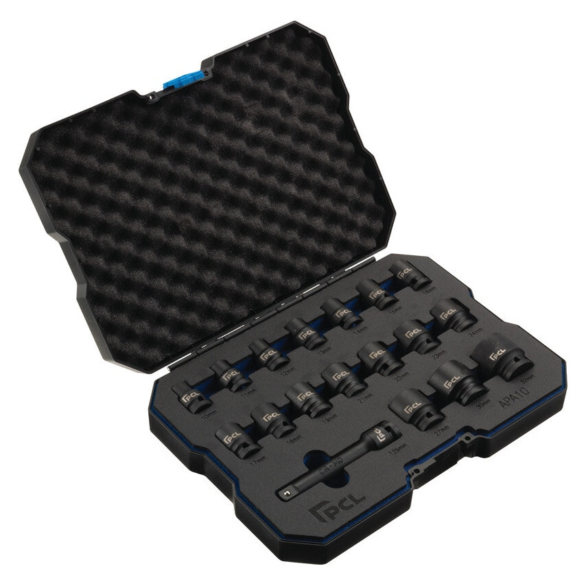 APA10 18 Piece 1/2 Impact Socket Set