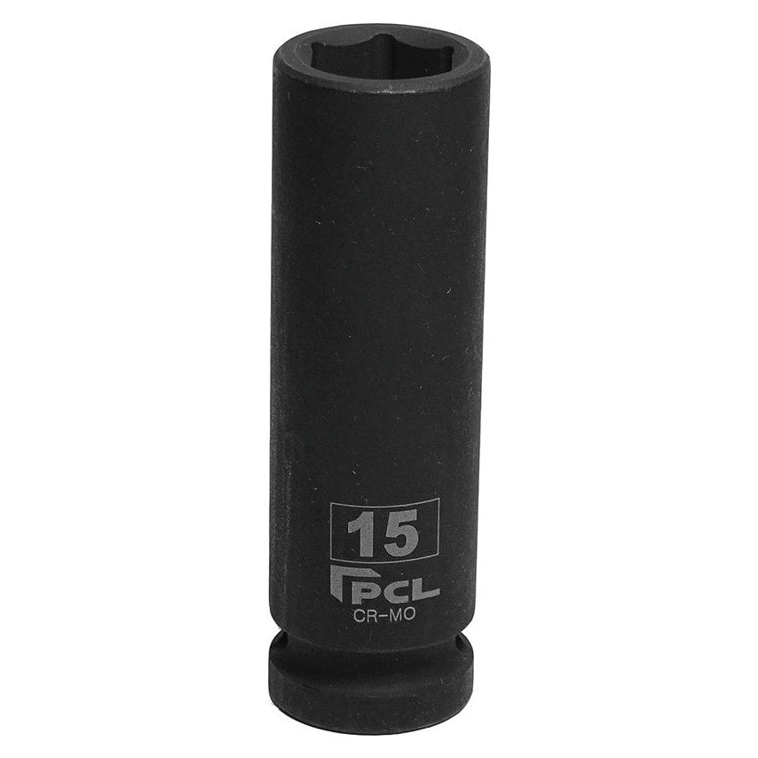 APA11/15 15mm Impact Sockets 1/2'', Deep