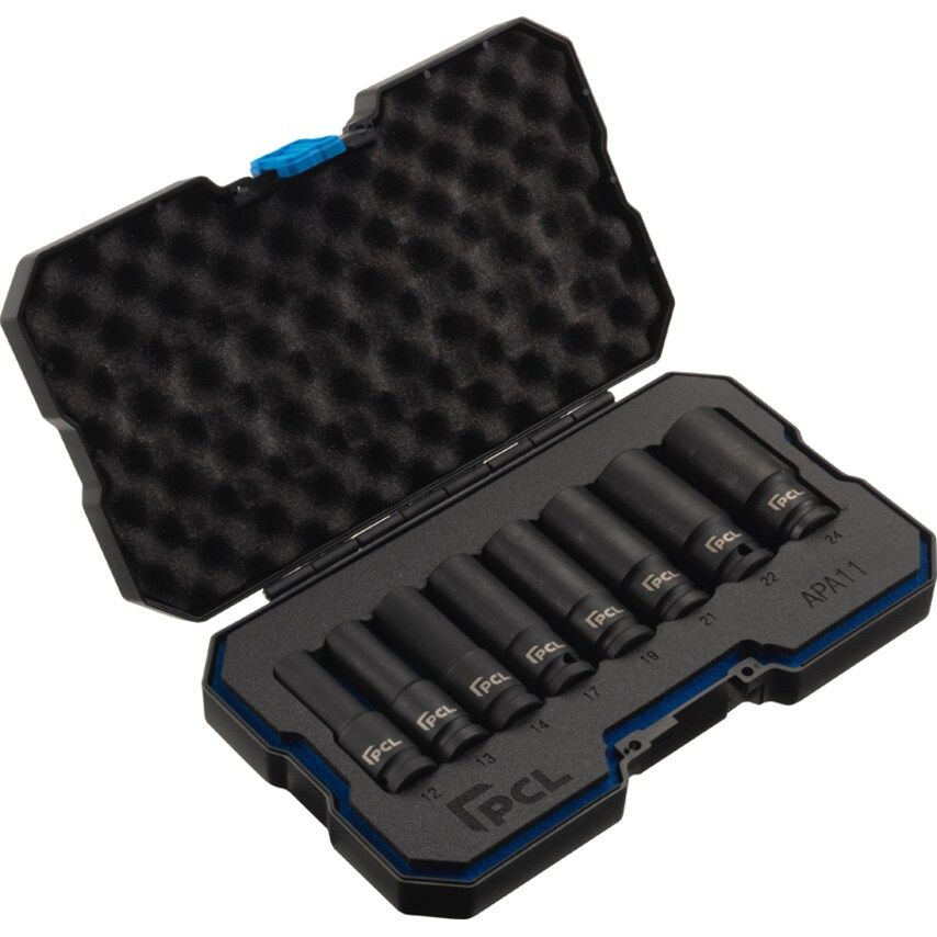 APA11 8 Piece 1/2 Deep Impact Socket Set