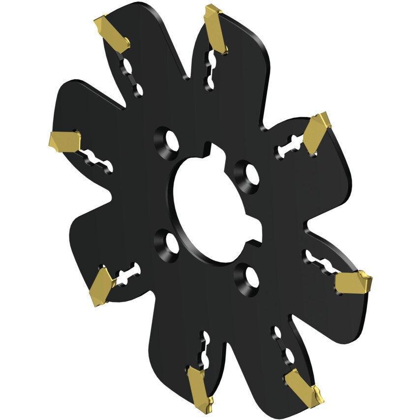 AQD-E-102Y25-M QD Indexable Grooving and Parting Off Cutter