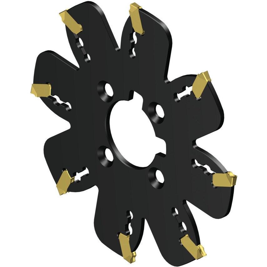 AQD-F-102Y25-M QD Indexable Grooving and Parting Off Cutter