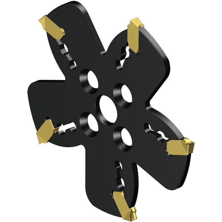 AQD-G-076X10-M QD Indexable Grooving and Parting Off Cutter