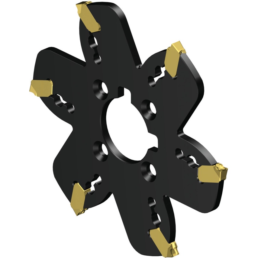 AQD-HC102Y25-M QD Indexable Grooving and Parting Off Cutter