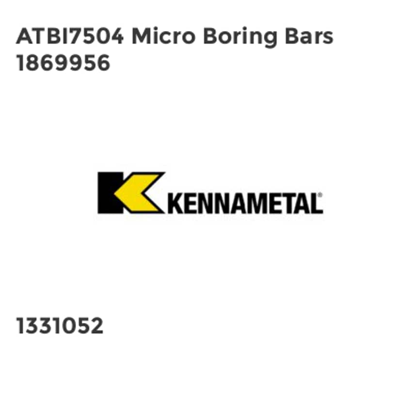 ATBI7504 Micro Boring Bars 1869956