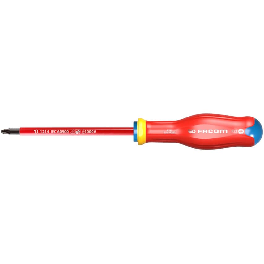 ATD2X125VE 1000V Insulated Screwdrivers for Pozi Head Screws