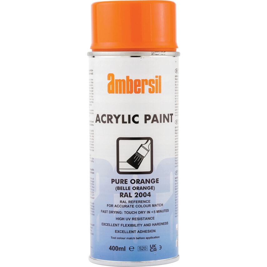Acrylic Paint, Belle Orange, 400ML