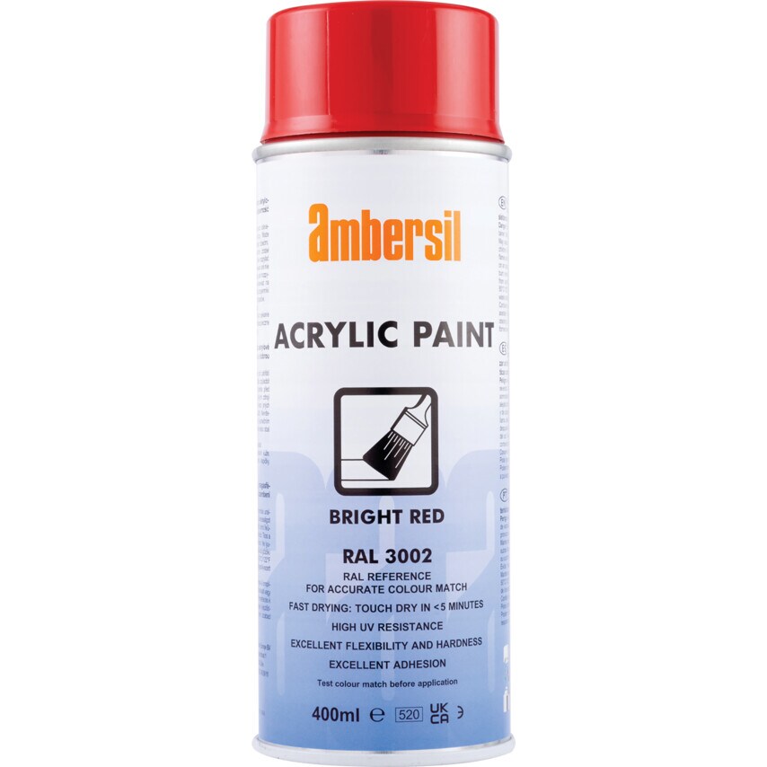 Acrylic Paint, Carmine Red, 400ML