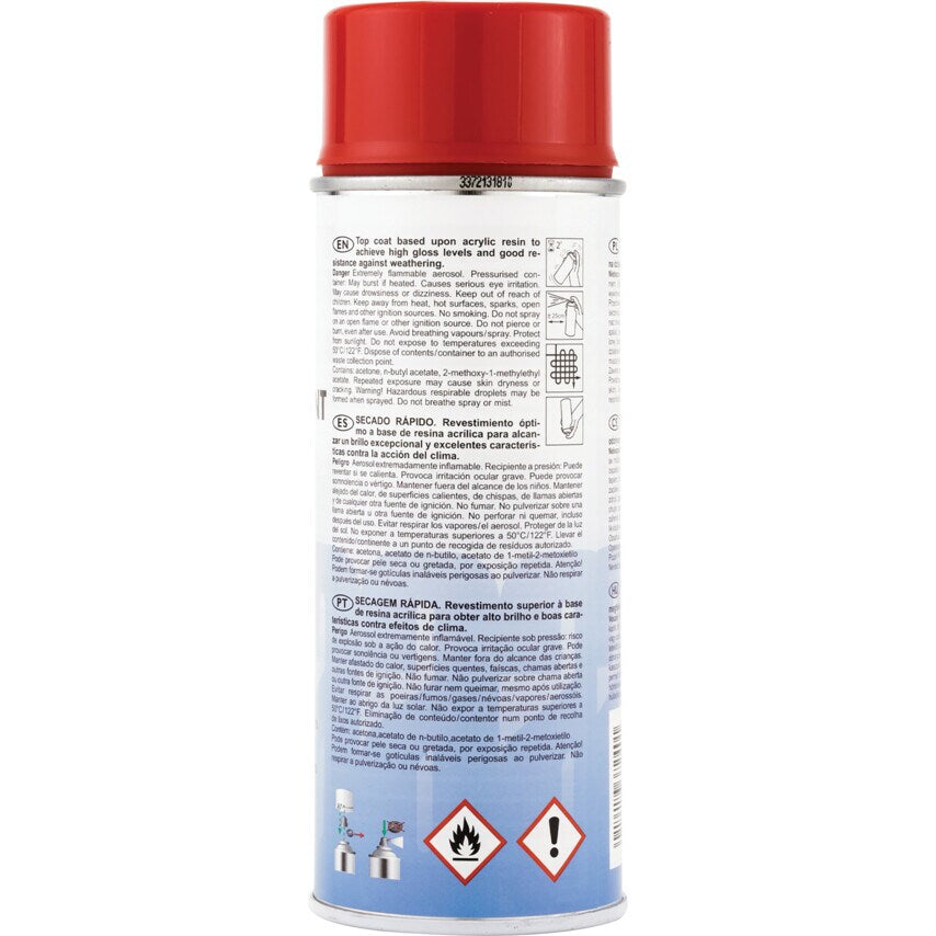 Acrylic Spray Paint, Massey Ferguson Red - 400ml