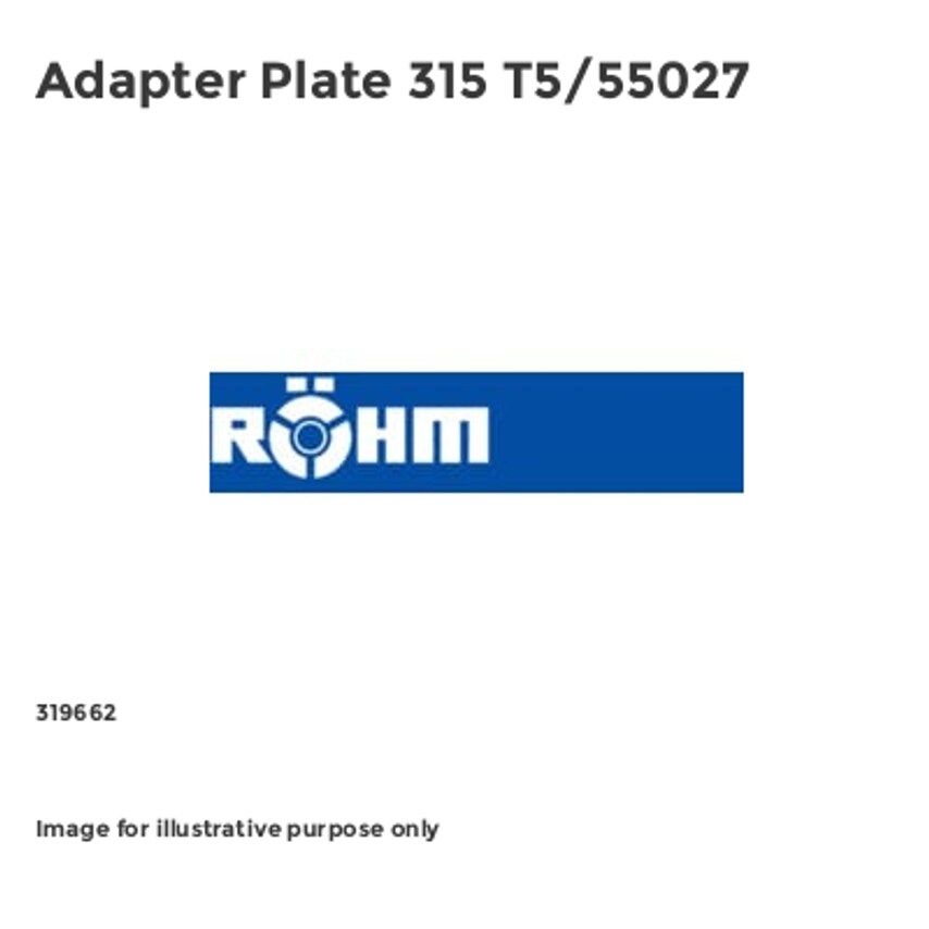 Adapter Plate 315 T5/55027