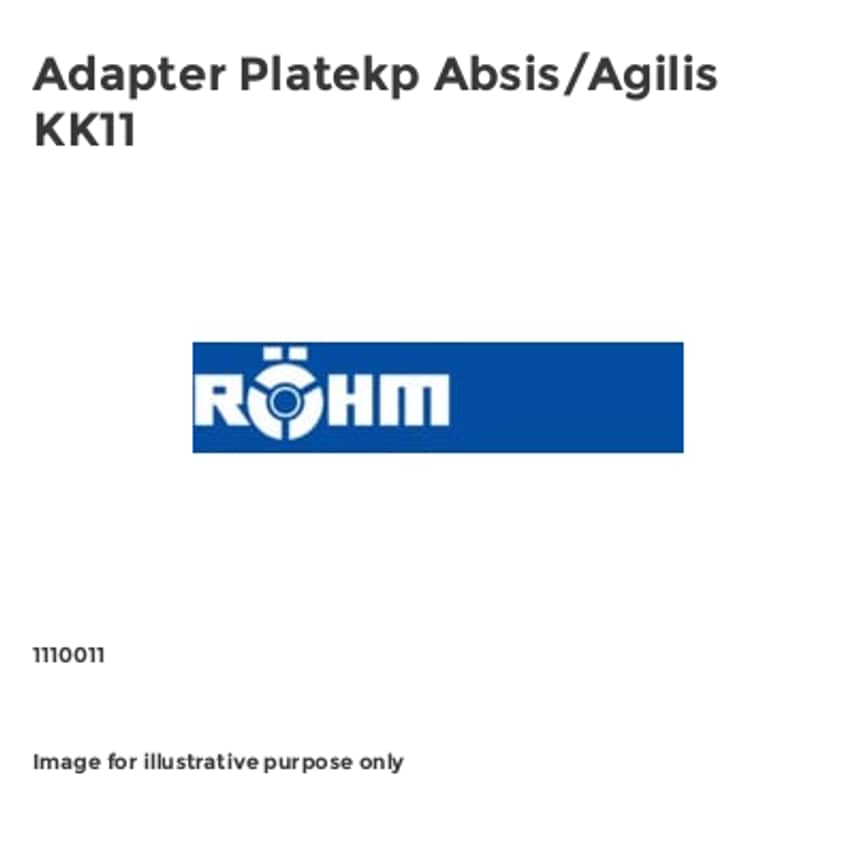 Adapter Platekp Absis/Agilis KK11