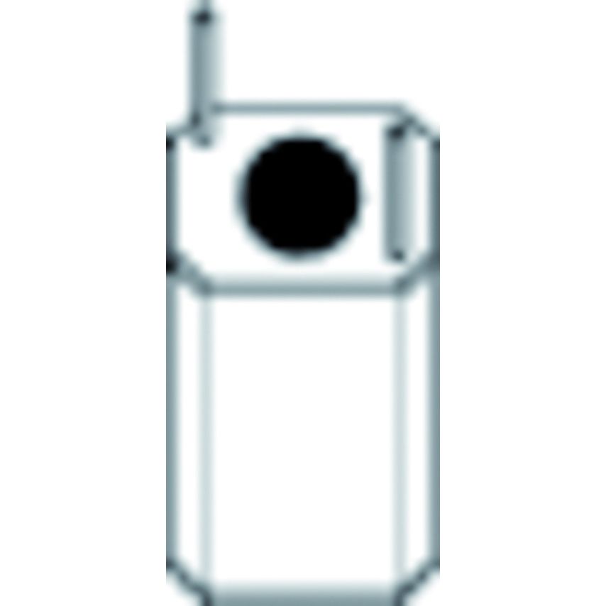 Adapter for 100 ml rectangular bucket for use with standard VacutainerFalcon and micro test tubes 50 ml Falcon 2 pcs