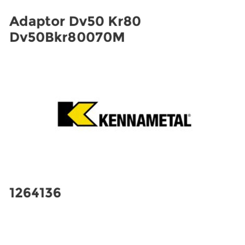Adaptor Dv50 Kr80 Dv50Bkr80070M