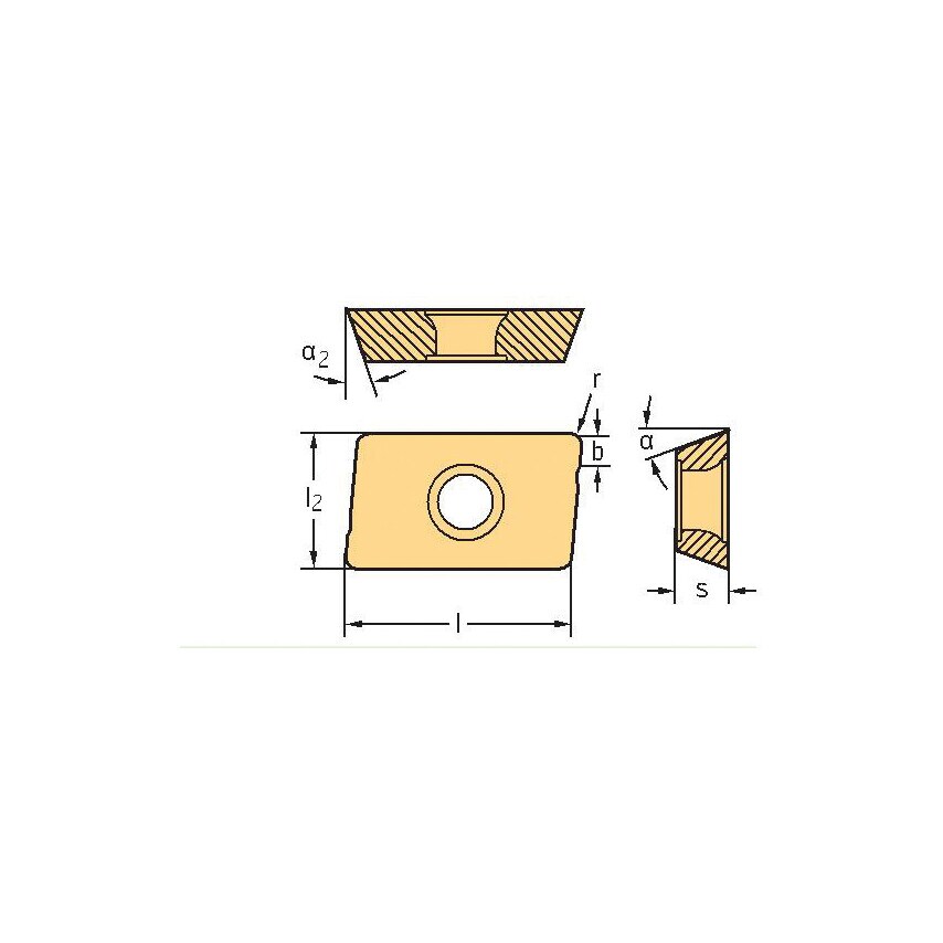 Adht 1606PER-G88 Insert Grade WXN15