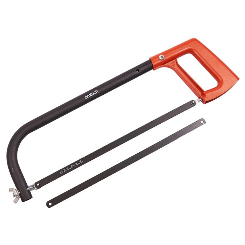 Adjustable Hacksaw with Spare Blade - 300mm (12)