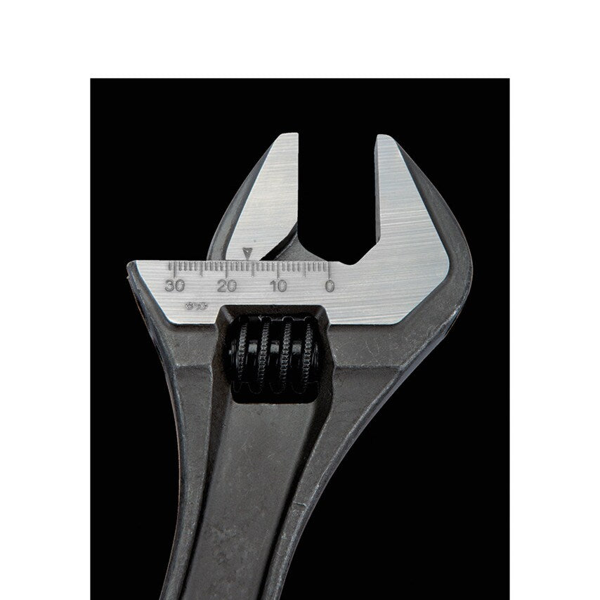 Adjustable Spanner, Alloy Steel, 10in./255mm Length, 30mm Jaw Capacity