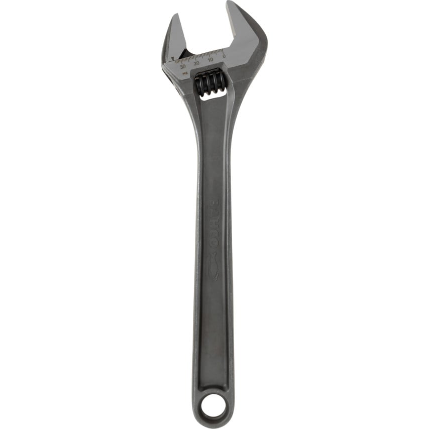 Adjustable Spanner, Alloy Steel, 12in./305mm Length, 34mm Jaw Capacity
