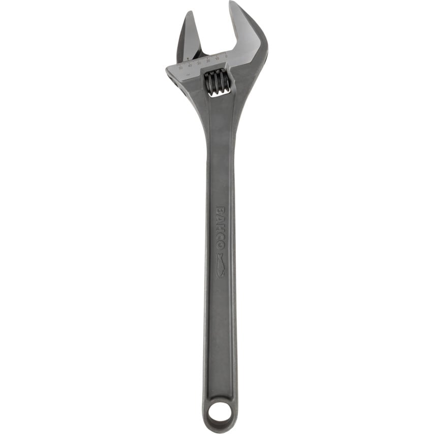 Adjustable Spanner, Alloy Steel, 18in./455mm Length, 53mm Jaw Capacity