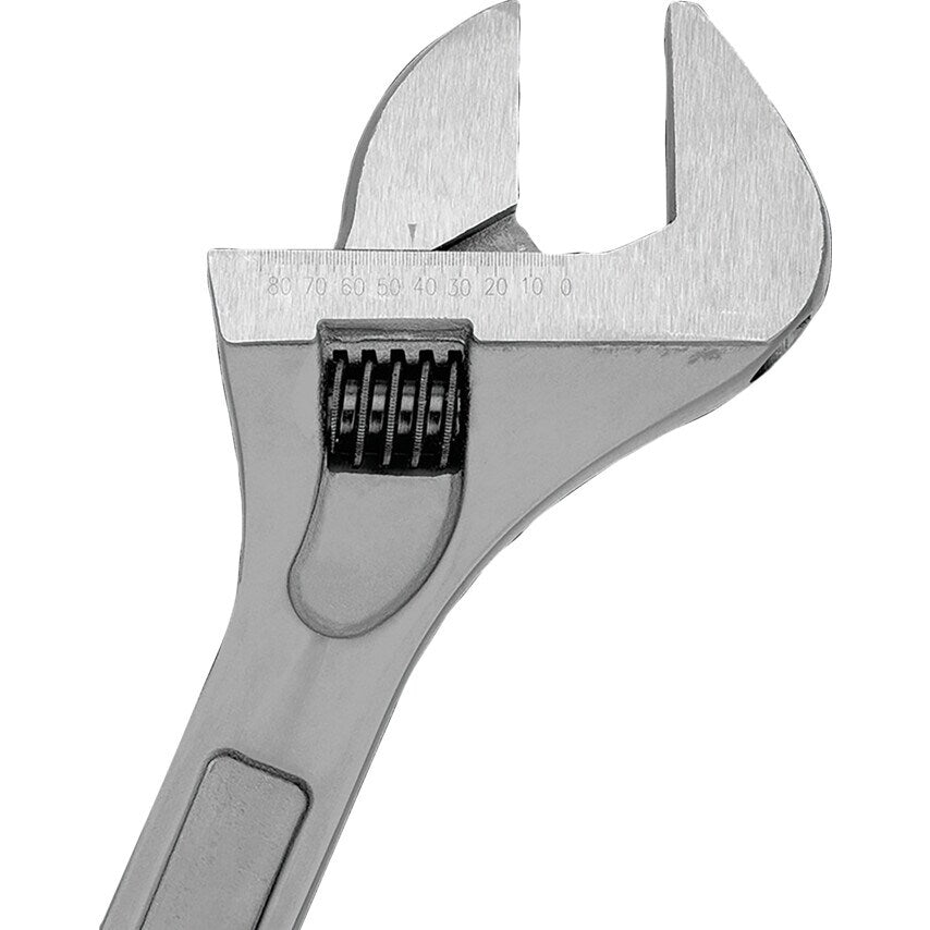 Adjustable Spanner, Alloy Steel, 30in./770mm Length, 85mm Jaw Capacity