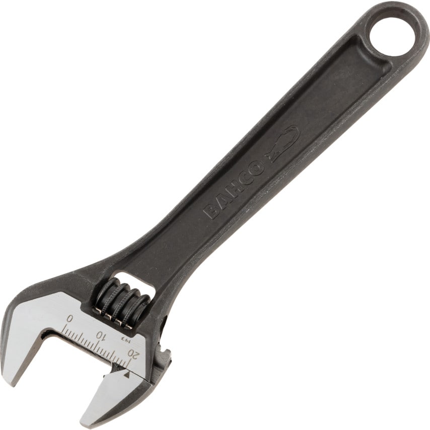 Adjustable Spanner, Alloy Steel, 6in./155mm Length, 20mm Jaw Capacity
