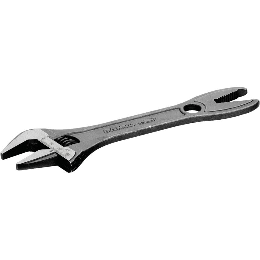 Adjustable Spanner, Alloy Steel, 8in./205mm Length, 32mm Jaw Capacity
