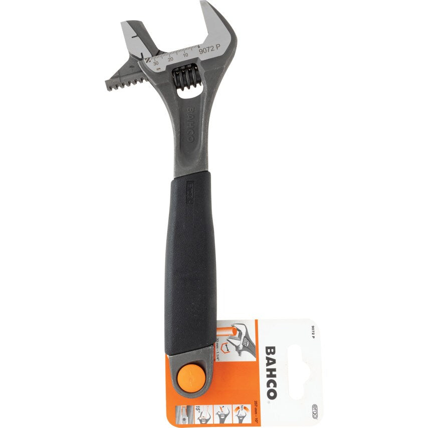 Adjustable Spanner, Steel, 10in./257mm Length, 33mm Jaw Capacity