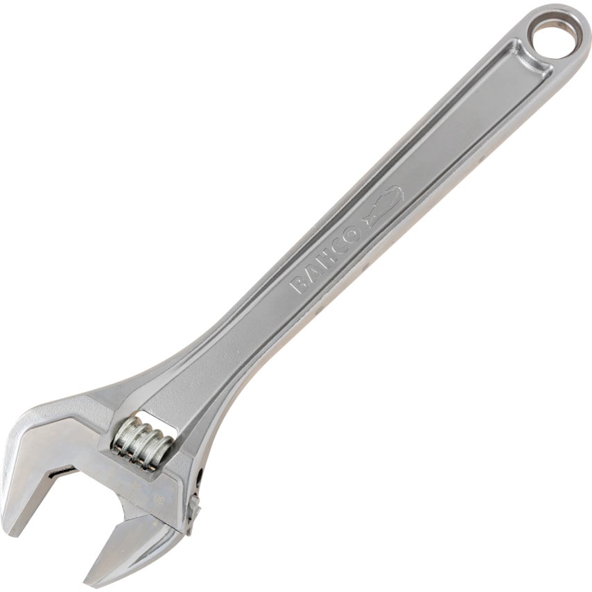 Adjustable Spanner, Steel, 12in./305mm Length, 34mm Jaw Capacity