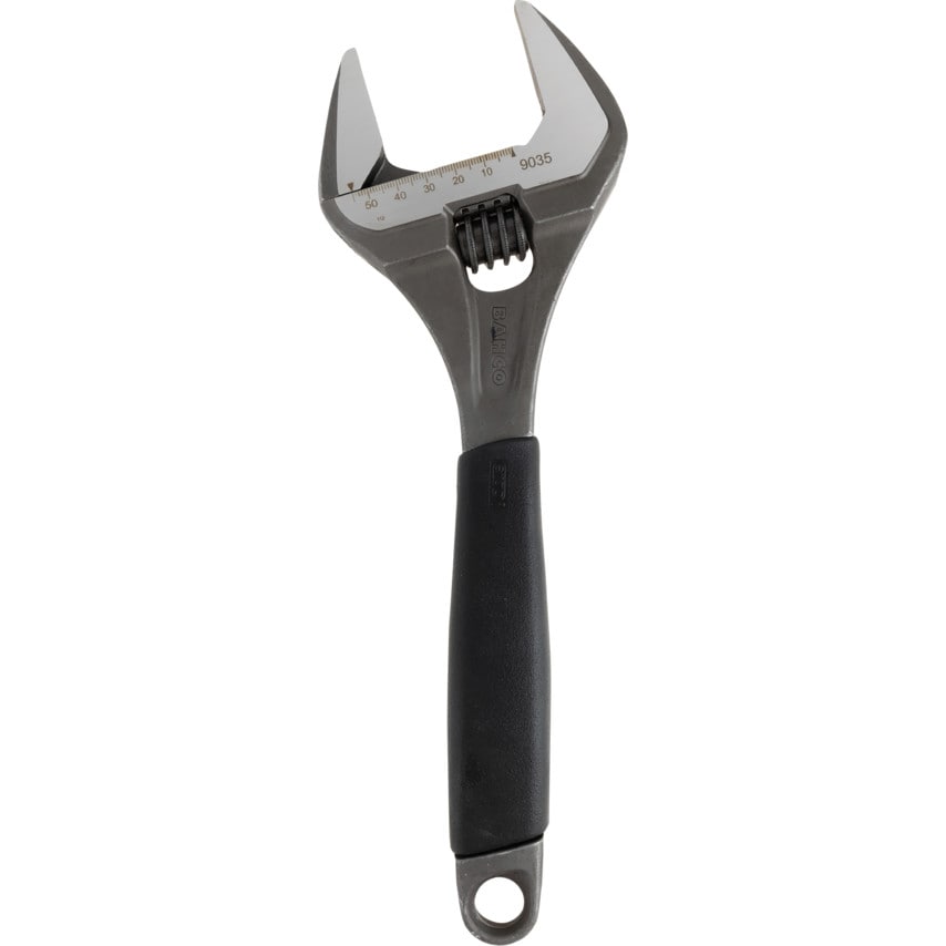 Adjustable Spanner, Steel, 12in./324mm Length, 55.6mm Jaw Capacity