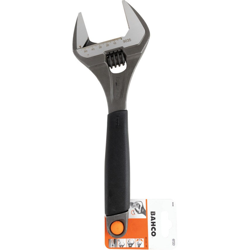 Adjustable Spanner, Steel, 12in./324mm Length, 55.6mm Jaw Capacity