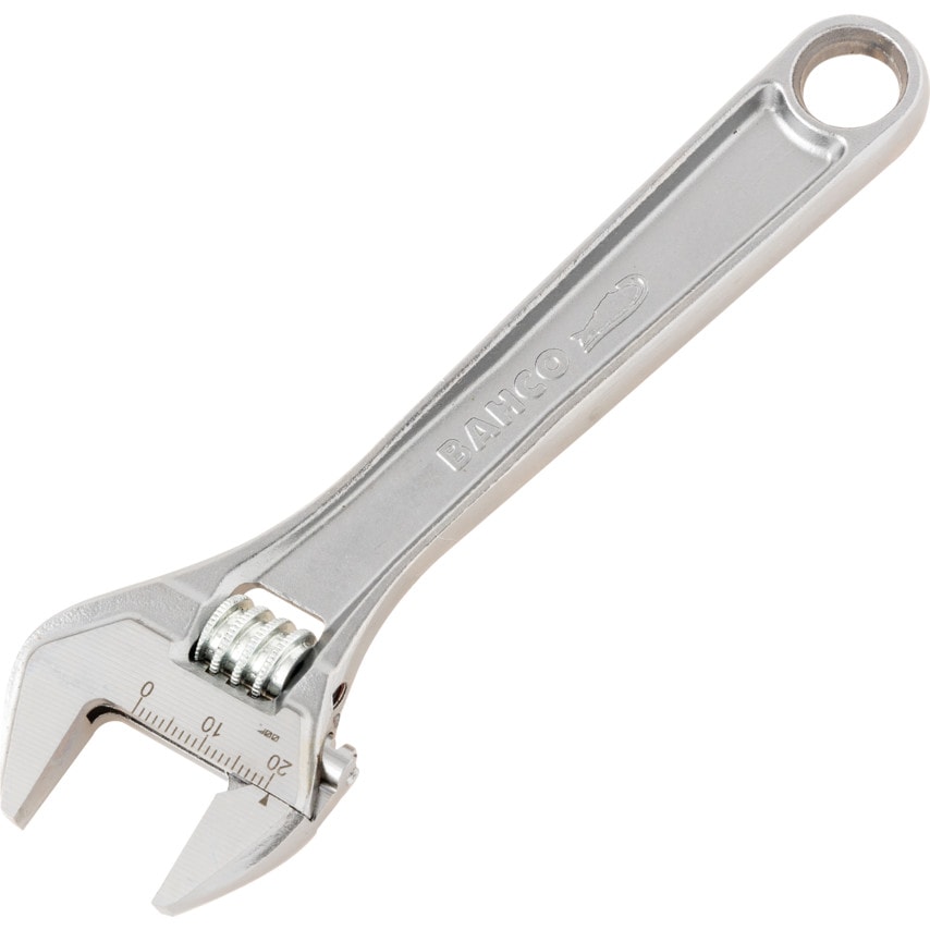 Adjustable Spanner, Steel, 6in./155mm Length, 20mm Jaw Capacity