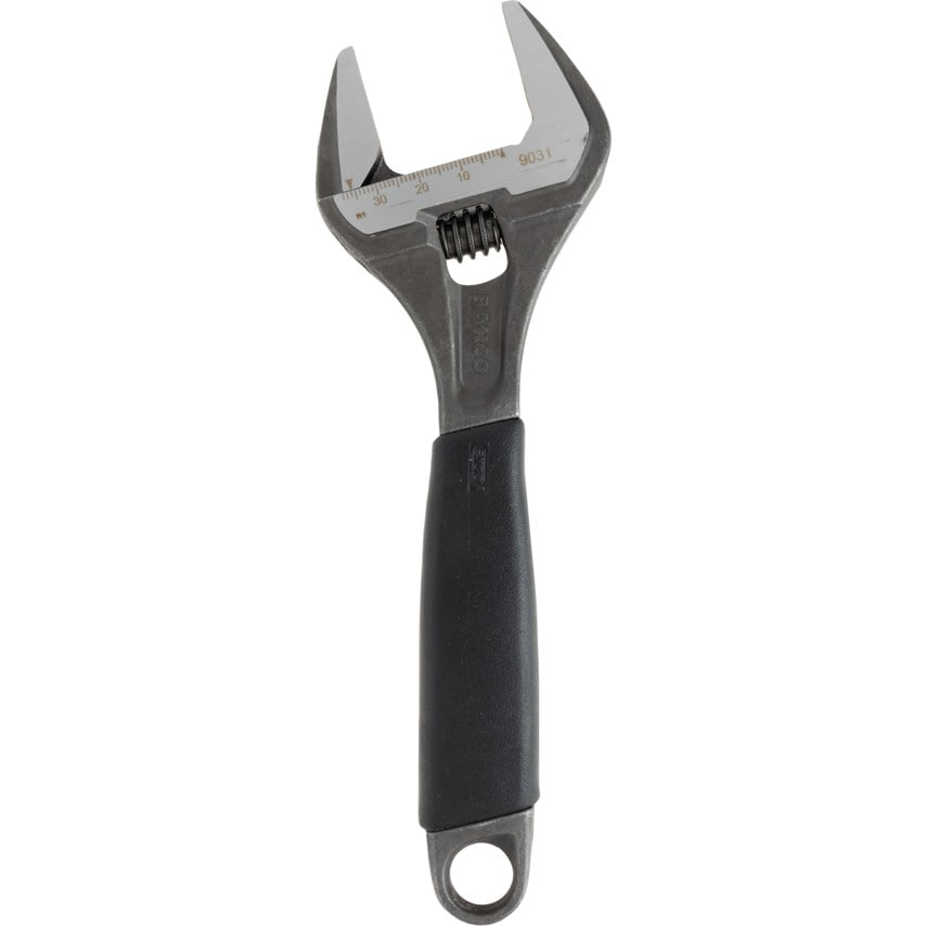 Adjustable Spanner, Steel, 8in./218mm Length, 38mm Jaw Capacity