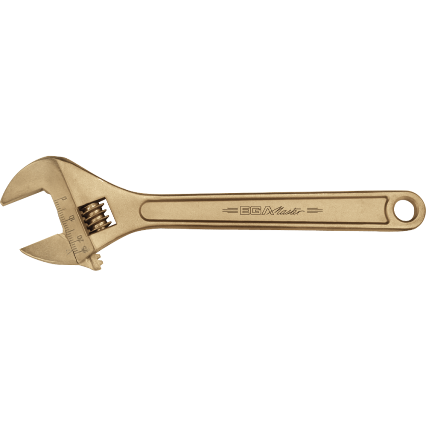 Adjustable Wrench 10" Light Duty Non Sparking Cu-Be