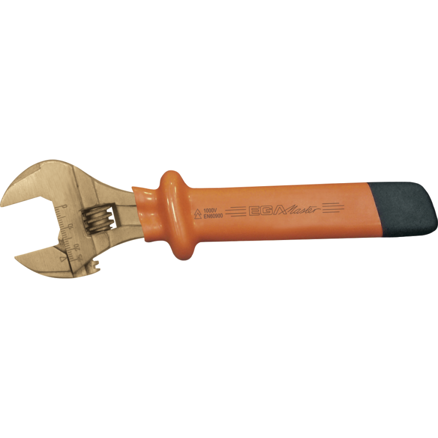 Adjustable Wrench 10" Non Sparking Cu-Be (1000V)